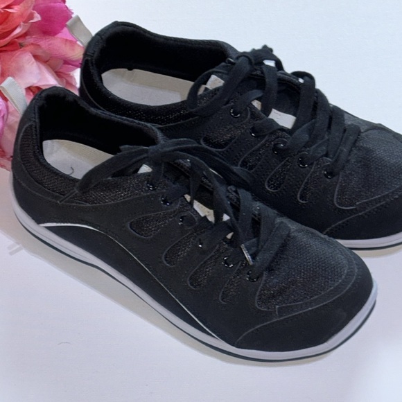 Easy Street Women's Ellen Sport Oxfords Black 9 1/2 N Work Shoes Mom Shoes - Picture 16 of 16